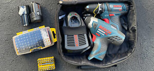 Bosch Two 12-volt Drills & Two FREE -Bit Sets    ** L@@K **