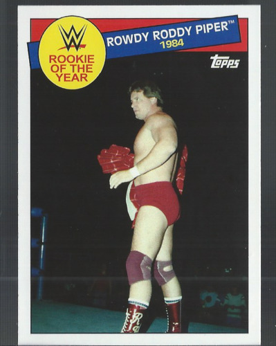2015 Topps WWE Heritage Rookie of the Year Rowdy Roddy Piper #2
