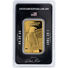 1 oz American Reserve Gold Bar (New w/ Assay)