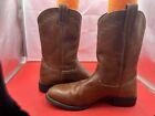 Ariat 35503 men 11 heritage Roper brown leather, cowboy boots