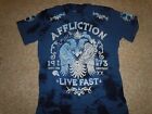 AFFLICTION Classic LIVE FAST Brand NEW!!! In Bag!!!!!! Men's  XL