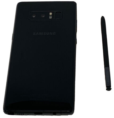 Samsung Galaxy Note 8 SM-N950W 64GB Black Unlocked Android Smartphone Good