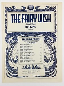 New ListingVintage Sheet Music 1936 The Fairy Wish