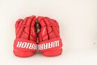 Warrior Covert Pro Ice Hockey Gloves Senior Size 14 Red/White (0229-9423)