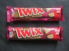 (2) Count Twix Cookie Dough Candy Bars 2.72 Oz Each Share Size 4 Bars Per Pack
