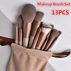 13 Pcs Professional Makeup Brush Set Soft Fur Beauty Foundation Cosmetic Brushes