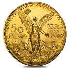1927 Mexico 50 Pesos Gold Coin AU/BU