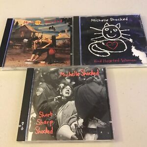 MICHELLE SHOCKED  -  3 CD LOT - USED CDs