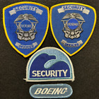 Security Patch Lot - Boeing Aircraft - 4 New/Used Patches - NOT POLICE