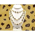 Chanel Sautoir Necklace Vintage Chanel Paris 1981 Pearl Gray Crystal Chicklet