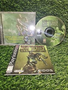 Legacy of Kain: Soul Reaver Playstation 1 PS1 Game Complete CIB Tested W Manual