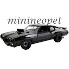ACME 1970 PONTIAC GTO JUDGE DRAG OUTLAW 1/18 DIECAST CAR BLACK A1801217