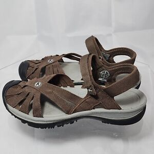 Keen Rose Hiking Strappy Sandals Brown Closed Toe 1010999 Women 10 Hiking