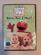 Sesame Street Elmo's World Babies, Dogs & More! DVD Kids Children's Educational