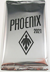 2021 Panini Phoenix Football Fire Burst Bonus 3-Card Celestial Pack SSP Parallel