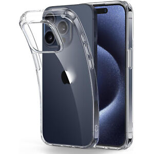 Clear Case Shockproof Cover for iPhone 15 14 13 12 11 Pro Max Mini XS XR X 8 7 6