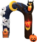 8ft Gemmy Airblown Inflatable Prototype Halloween Tree Scene Arch #225080