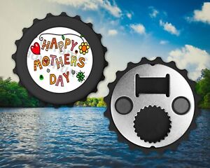 HAPPY MOTHERS DAY  Cool Bottle Cap Shaped Magnetic Bottle Opener