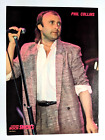 GENESIS / PHIL COLLINS LIVE 1980'S MAGAZINE FULL PAGE PINUP POSTER CLIPPING (1)