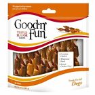 Good'n'Fun P-94187 Triple Flavor Kabob Dog Chews 24 Oz 36 Pieces