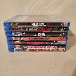 NEW 7 TITLES Scorpion Releasing Blu-ray Lot OOP Horror Action Drama Sci-Fi
