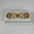 Butterfly Gold Pyrex Butter Dish Vintage