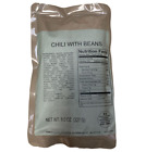 Chili With Beans MRE Entrée - Military & Camping Meals Ready to Eat (10 Pack)