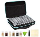 60 Slots Seed Organizer Storage Box | Seed Storage Containers with Zipper Bag...