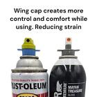 Uprok 2 finger wing adapters convert male spray paint cans to female