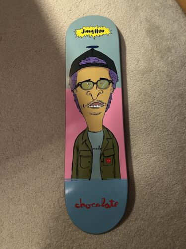 RARE 2014 Chocolate Skateboards Beavis and Butt-Head Jerry Hsu Skateboard Deck