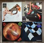 (4) The CARS Colored MODERN ROCK Vinyl Record Album Lot CANDY-O Greatest Hits UP