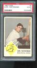 1963 Fleer #8 Carl Yastrzemski PSA 2 Graded Baseball Card MLB Boston Red Sox HOF