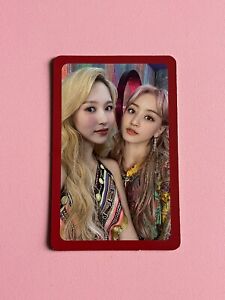 Twice More & More Official Mina and Jihyo Unit Photocard