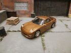 Racing Champions-Fast and Furious-1993 Mazda RX-7, Gold 1:64 Scale Diecast Loose