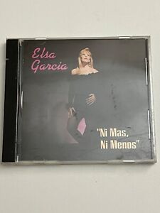 Elsa Garcia Ni Mas Ni Menos CD 1991 Capitol Records
