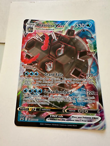 Pokémon TCG BLASTOISE VMAX HP 330 Rare Jumbo PROMO Card #SWSH103 - 2021