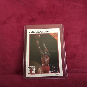 1991-92 NBA Hoops Michael Jordan Most Valuable Player MVP #5