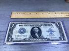 1923 $1 Dollar Silver Certificate Blue Seal Banknote-Circulated-7747 D