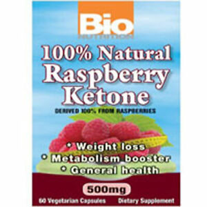 Rasberry Ketone 500 mg 60 vcaps By Bio Nutrition Inc