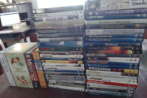 LOT OF 54 VINTAGE CLASSIC MOVIES ON DVD - Literature & Famous Stars