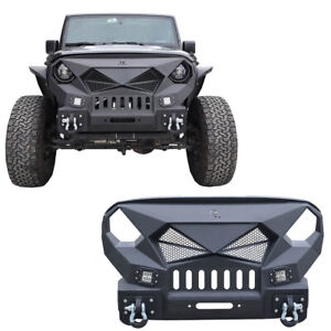 Vijay Front Bumper Fit 2007-2018 Wrangler JK/JKU (For: Jeep)