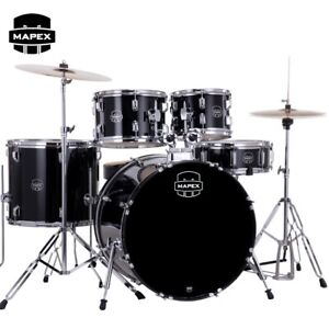 Mapex COMET 5-Piece Complete Drum Kit With Fast Toms Black CM5294FTCDK
