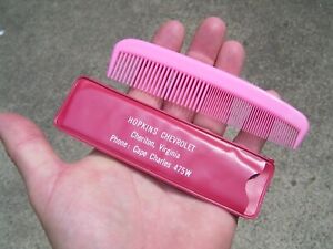 Original GM Auto Accessory Chevrolet nos dealer promo vintage Visor Comb greaser (For: More than one vehicle)