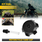 Gas Fuel Tank Cap For Yamaha Honda Suzuki Kawasaki Motorcycle ATV BIKE Black US (For: Triumph Thruxton RS)
