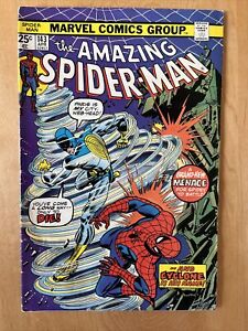 AMAZING SPIDER-MAN #143 (MARVEL 1975) BRONZE AGE 1ST CYCLONE APPEARANCE