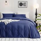 Duvet Cover King Size - 100% Washed Cotton Linen Like King(104