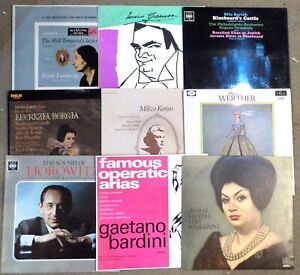 Lot 5 EX NM Classical LP's FREE SHIPPING - Mozart Bach Beethoven Tchaikovsky