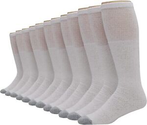 Hanes Men's FreshIQ Over The Calf Tube Socks (Pack of 12)