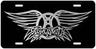 Black and Silver Aerosmith Novelty Auto Car License Plate