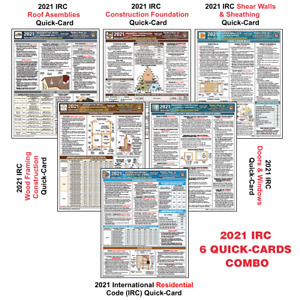 2021 IRC 6 Quick-Card COMBO